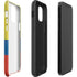 Ecuador Flag Distressed iPhone 12 Impact Case